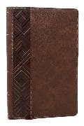 NKJV, Personal Size New Testament, Brown Leathersoft, Red Letter, Comfort Print