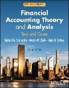 Financial Accounting Theory and Analysis
