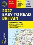 Philip's 2027 Easy to Read Road Atlas of Britain (A4 Paperback)