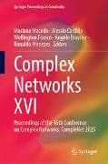 Complex Networks XVI