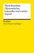 Ökonomisches, kulturelles und soziales Kapital