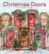 Christmas Doors Coloring Book