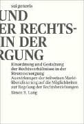 Einordnung und Gestaltung der Rechtsverhältnisse in der Stromversorgung