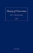 History of Universities: XXXVIII/1