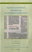 Regulae Iuris in the Medieval and Modern Age