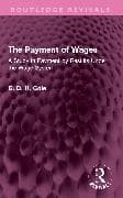 The Payment of Wages