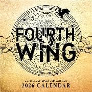 Fourth Wing Officially Licensed Fan Art 2026 Wall Calendar