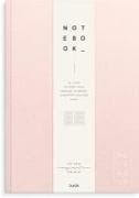 Burde Notizbuch Textil pink liniert A4