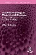 The Phenomenology of Modern Legal Discourse