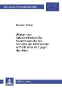 Urheber- und wettbewerbsrechtliche Abwehransprüche des Anbieters von Informationen im World Wide Web gegen Hyperlinks
