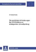 Die rechtlichen Anforderungen der EG-Richtlinie zur strategischen Umweltprüfung