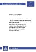 Der Grundsatz der umgekehrten Maßgeblichkeit