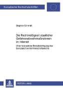 Die Rechtmäßigkeit staatlicher Gefahrenabwehrmaßnahmen im Internet unter besonderer Berücksichtigung des Europäischen Gemeinschaftsrechts