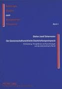 Der Gemeinschaftsrechtliche Staatshaftungsanspruch