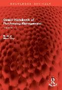 Gower Handbook of Purchasing Management