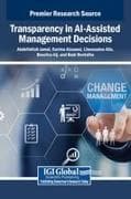Transparency in AI-Assisted Management Decisions