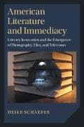 American Literature and Immediacy
