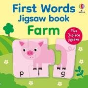 First Words Jigsaw Book: Farm