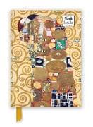Gustav Klimt: Fulfilment (Foiled Blank Journal)