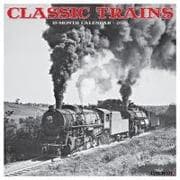 Classic Trains 2026 Wall Calendar