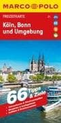 MARCO POLO Freizeitkarte 21 Köln, Bonn und Umgebung 1:110.000