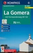 KOMPASS Wanderführer La Gomera, 75 Touren mit Extra-Tourenkarte