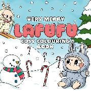 Very Merry Lafufu Cosy Colouring Book