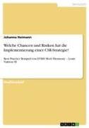 Welche Chancen und Risiken hat die Implementierung einer CSR-Strategie?
