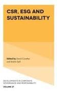 Csr, Esg and Sustainability