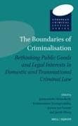 The Boundaries of Criminalisation