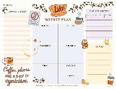 Gilmore Girls Weekly Planner Notepad