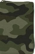 ESV Compact Bible (Canvas with Zipper, Camo Design)