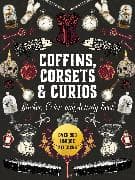 Coffins, Corsets & Curios Sticker, Color & Activity Book