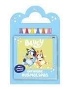 Bluey: Der große Ausmalspaß - Mit 6 Wachsmalstiften!