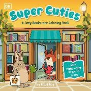 Super Cuties: A Cozy Bookstore Coloring Book