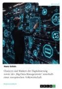 Chancen und Risiken der Digitalisierung sowie des "Big-Data-Managements" innerhalb einer europäischen Volkswirtschaft