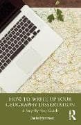 How To Write Up Your Geography Dissertation