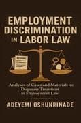 Employment Discrimination in Labor Law