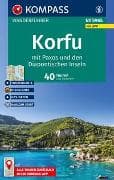 KOMPASS Wanderführer Korfu mit Paxos und den Diapontischen Inseln, 40 Touren mit Extra-Tourenkarte