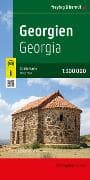 freytag & berndt Straßenkarte Georgien 1:300.000