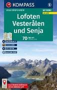 KOMPASS Wanderführer Lofoten, Vesterålen und Senja, 70 Touren mit Extra-Tourenkarte