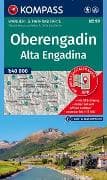 KOMPASS Wanderkarte 99 Oberengadin / Alta Engadina 1:40.000