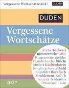 Duden Vergessene Wortschätze Tagesabreißkalender 2027