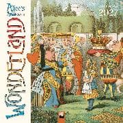 Alice's Adventures in Wonderland Wall Calendar 2027 (Art Calendar)