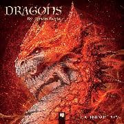 Dragons by Kerem Beyit Wall Calendar 2027 (Art Calendar)