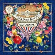 The Antiquarian Sticker Book 2027 Wall Calendar