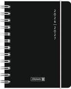 Schülerkalender 2026/2027 "Plain Black" | A6, Kunststoff