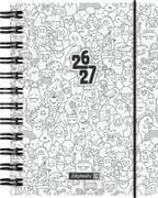Schülerkalender 2026/2027 "ZENart" | A6, Kunststoff
