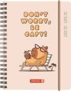 Schülerkalender 2026/2027 "Capy" | A6, Kunststoff