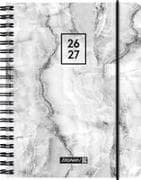 Schülerkalender 2026/2027 "Grey Marble" | A6, Kunststoff
